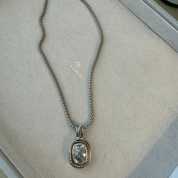 Adjustable length David Yurman costume jewelry necklace - Picture 3 of 6